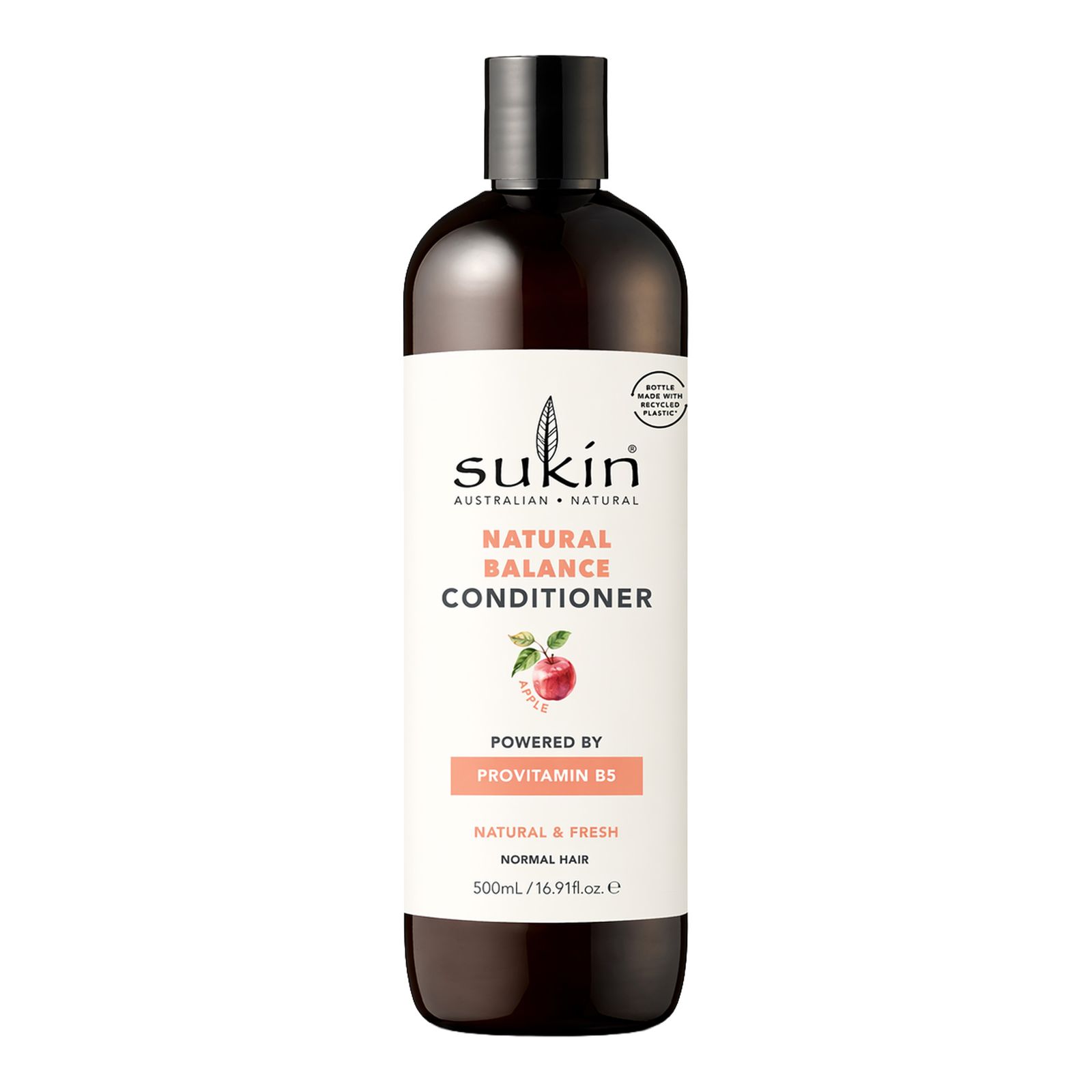 SUKIN Natural Balance apple-scented conditioner with provitamin B5, 500 ml