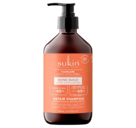 SUKIN Bond Build shampoo for dry and damaged hair, 500ml