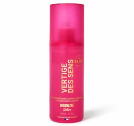 BORN TO BIO Vertige Des Sens cherry blossom, apricot and bergamot scented body and hair mist, 150 g