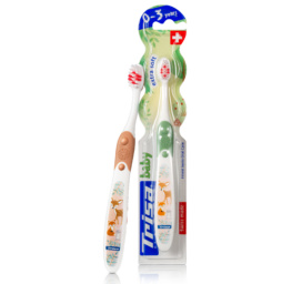 TRISA Baby toothbrush, for 0–3-year-olds