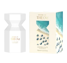 HOUSE OF THEOM Golden Daze eau de parfum with notes of bergamot, jasmine and vanilla, 75 ml