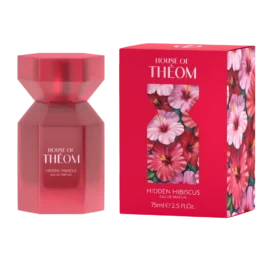 HOUSE OF THEOM Hidden Hibiscus eau de parfum with notes of blackcurrant, hibiscus and vanilla, 75 ml