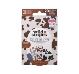 WILD STRIPES Classic Sensitive Rodeo Ranch hypoallergenic plasters, 20 pcs