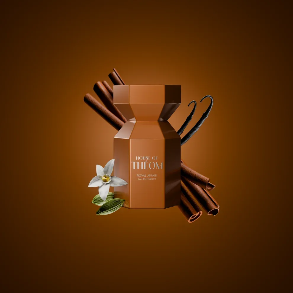 HOUSE OF THEOM Royal Affair Eau de Parfum with notes of bergamot, caramel and cedarwood, 75 ml - Image 4