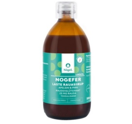 NOGEL NOGEFER Iron Syrup with Orange and Pear 50 mg/15 ml, 500 ml