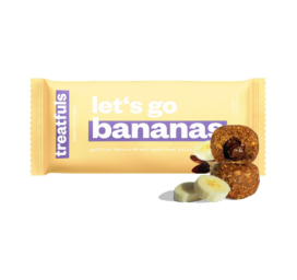 TREATFULS Energy Balls with Banana Bread Filling Let’s Go Bananas, 2 x 17g