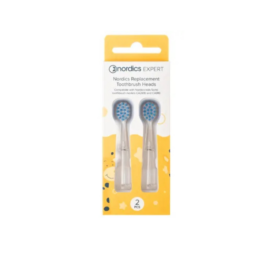 NORDICS replacement head for children's electric toothbrush, BLUE